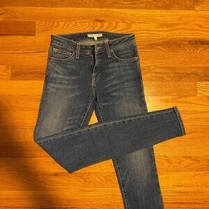 Joie Jeans Mid Rise Skinny Skyline Jeans